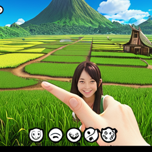 **

`Eternal Return beginner's guide. A friendly female gamer smiles at the screen, pointing to a simplified map of Lumia Island with color-coded zones highlighting ideal starting locations.  Text overlay: "初心者向け！初期ファーム効率UP術" (Beginner-friendly!  Early Farming Efficiency Boost!)  Anime-style art.`

**