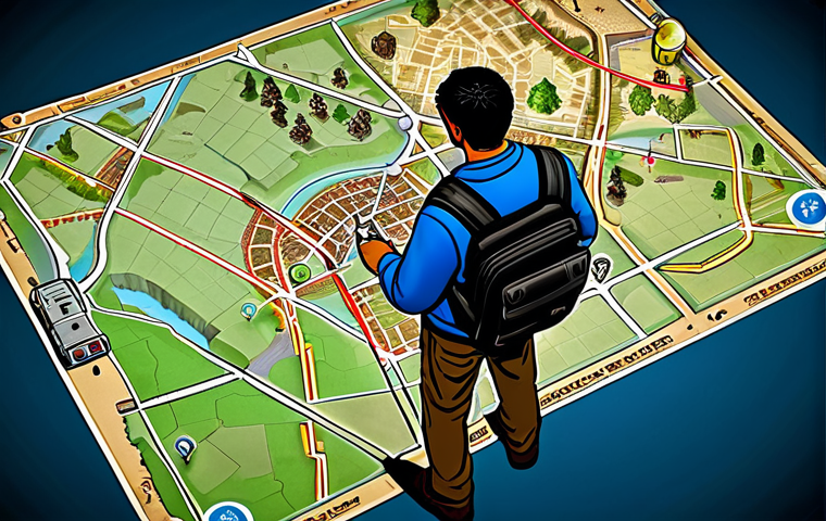 이터널리턴 아카이브 활용법 - **Prompt:** "A tactical overhead view of a fully clothed Eternal Return character planning their loo...