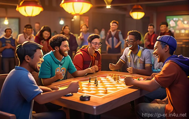 이터널리턴 팬 커뮤니티 협력 - **Dynamic Team Battle on Lumia Island**
"An intense, action-packed scene featuring three diverse... 이터널리턴 팬 커뮤니티 협력 - **Dynamic Team Battle on Lumia Island**
"An intense, action-packed scene featuring three diverse...