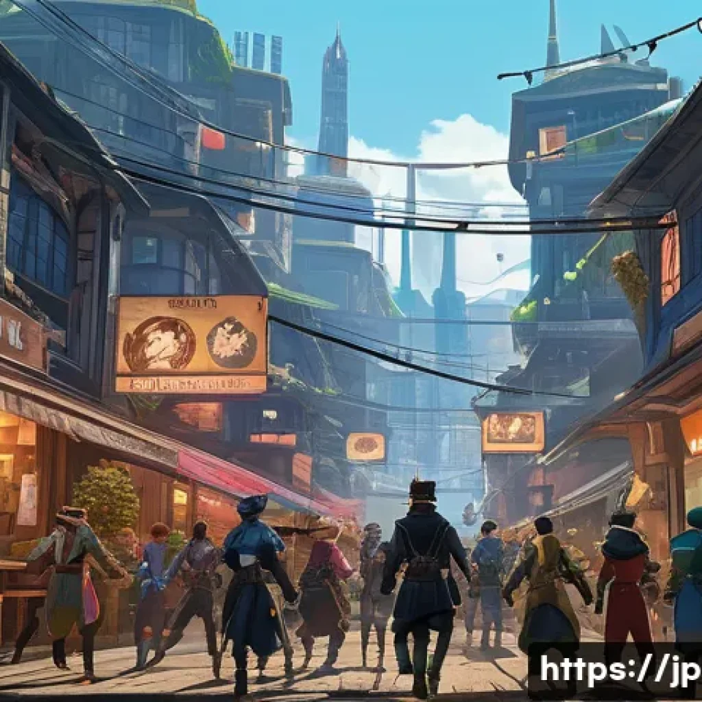 이터널리턴 커스텀 매치 생성 - **Prompt:** A lively and chaotic custom match scene from "Eternal Return," featuring a diverse group...