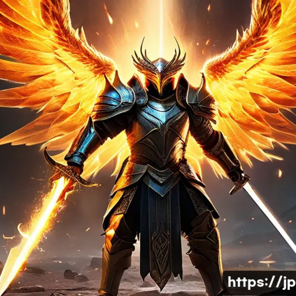 이터널리턴 프리미엄 아이템 획득 - A dynamic scene depicting a fierce battle in a fantasy game setting, featuring a warrior character e...